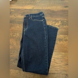 Seven7 High Rise Dark Blue Women's Jeans